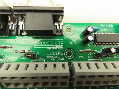 Krause 68571 L111R6 CTP Adaptor Control Card Board PLC Printer Workflows