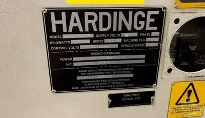 USED 2006 HARDINGE VMC480P3