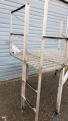 6' Long x 4' Wide SS Raised Platform
