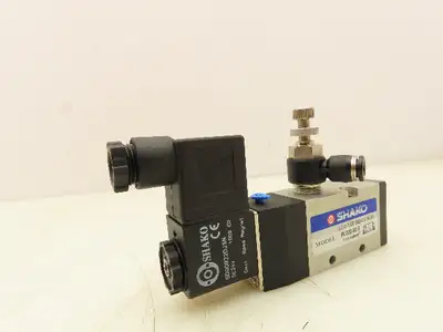 Shako PU322-02-S Pneumatic Pilot  Solenoid Valve 24VDC 3/2Way