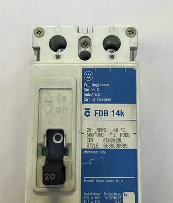 USED WESTINGHOUSE FDB2020L
