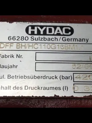 USED HYDAC DFFBH/HC110G10BM1.1
