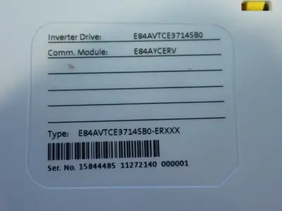 USED LENZE E84AVTCE3714SB0ERXXX