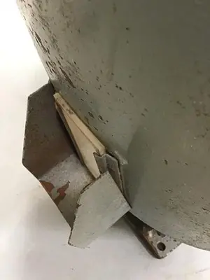 USED METAL FABRICATOR HOPPER