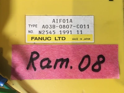 USED FANUC I/O INTERFACE MODULE AIF01A A03B-0807-C011-