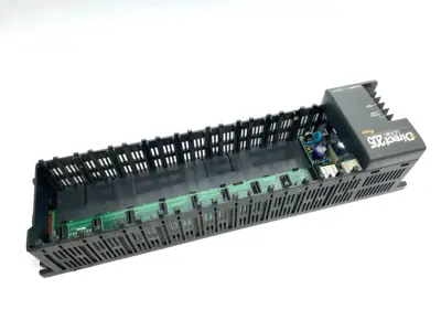 USED AUTOMATION DIRECT DIRECTLOGIC DL205 I/O BASE, 9-SLOT, DIN RAIL
