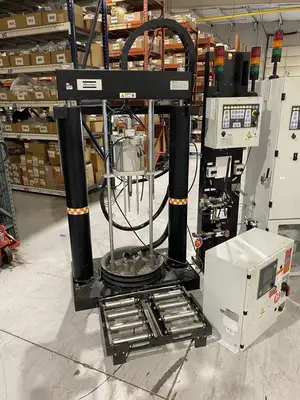 SCA | Atlas Copco  Adhesive Drum Dispensing System, Pumps and Controls - Used