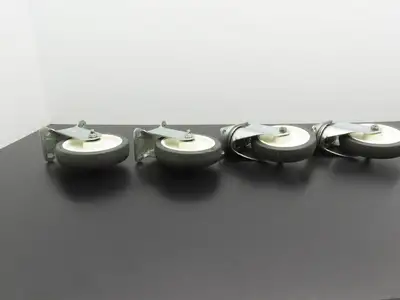 Payson 050/5 5" Swivel & 051-5 Fixed Caster Wheels Lot of 4