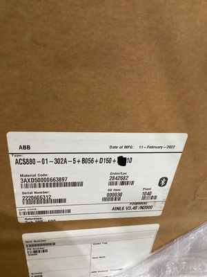 NEW 2022 ABB ACS880-01-302A-5+B056+D150+N8010