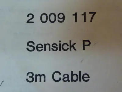 NEW SICK OPTIC ELECTRONIC 2 009 117