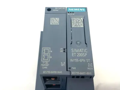 USED SIEMENS SIMATIC ET 200SP PROFINET INTERFACE MODULE W/ BUS ADAPTER