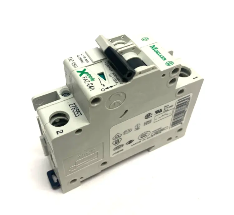 Used EATON MOELLER CIRCUIT BREAKER FAZ-C4/1 XPOLE/XEFFECT W/ FAZ-XHI11 Circuit Breakers | Maverick Industrial Sales #1102977