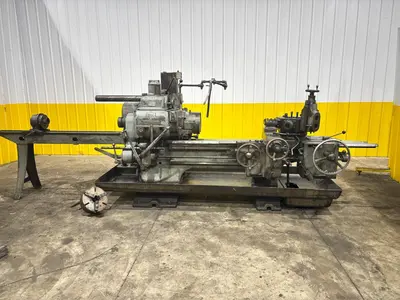 #2A WARNER & SWASEY MODEL #M-510 TURRET LATHE WITH BAR FEED: YOBRO #24459