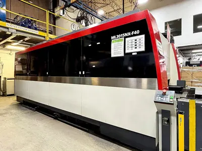 Used 2015 MITSUBISHI ML3015NX-F40 Laser Cutters Illinois US | Machine Factory Outlet #1262747