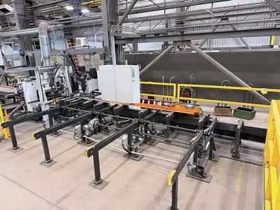 Used 2016 Ficep TIPO D8 Flat & Angle Processing Line Beam / Drill Lines California US | Machine Tool Bids #1509632