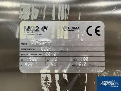 USED MG2 MG2 PLANETA 100 Continuous Motion Capsule Filling Machine