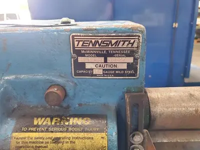 Used TENNSMITH SRP4816 Plate Bending Rolls including Pinch Pennsylvania US | Hildebrand Machinery Co. #1485965