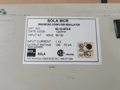 USED SOLA 63-13-070-06