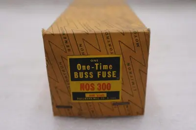 BUSS FUSE NOS-300 / NOS300 (NEW IN BOX) STOCK GF-1112