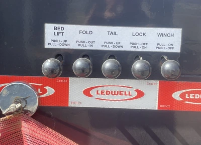 Used 2014 LEDWELL 53' X 102 Lowboy Trailers North Carolina US | Proxy Equipment #1377877