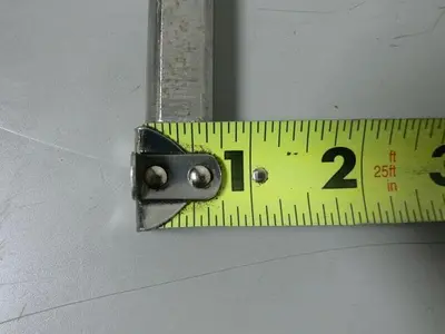 Stainless Steel Mixing Rod / Impeller Shaft, 40" L x 11/16" D