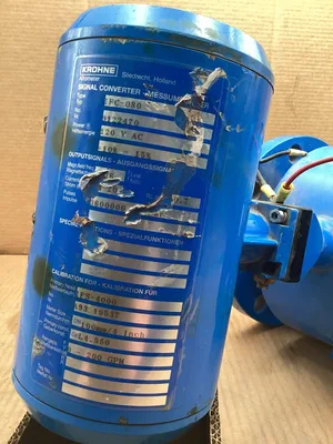 Krohne Holland IFS4000/6 A93 10537 PN150 PSI 3 3/4″ ID