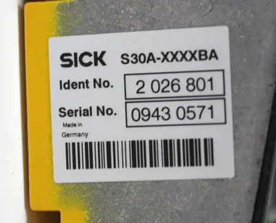 USED SICK S30A-XXXXBA 2 026 801