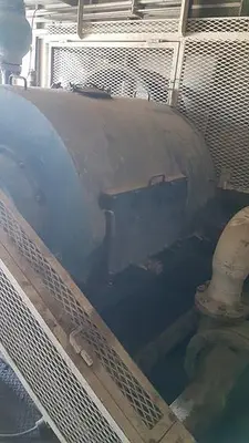 USED EMSCO F-500 TRIPLEX MUD PUMP