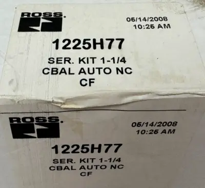 NEW ROSS 1225H77 SER. KIT 1-1/4 CBAL AUTO NC CF