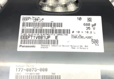 New | in-Stock Panasonic Aluminum Electrolytic Capacitors Capacitors Michigan US | Maverick Industrial Sales #1494818