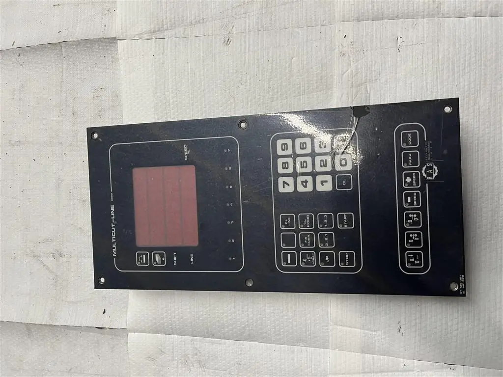 USED RAS CONTROL OPERATOR PANEL MULTICUT - LINE 2000