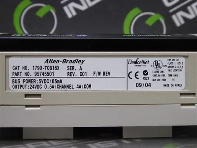 Allen Bradley 1790-T0B16X/A CompactBlock LDX Expansion Unit Rev. C01 Used