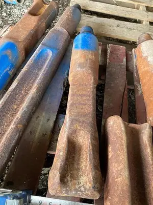 Used AFTERMARKET 5 ¾” DIAMETER X 23" LENGTH CABLE TOOL DRILLING CHISEL BIT Tool Bits Pennsylvania US | East West Machinery & Drilling #1417245