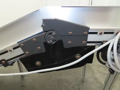 EMI EAR16-24-48-20 Flat to Decline Belt Conveyor 0-60° Adj 16"x 70"L 115V *READ*
