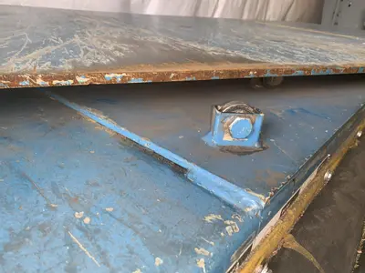 2000 LB  X  48" X 96" SOUTHWORTH ELECTRIC HYDRAULIC SCISSOR LIFT TABLE: STOCK #11539