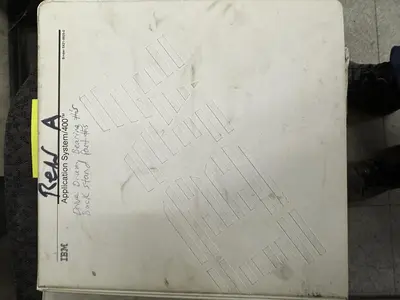 USED A & F TWO DRUM WINDER