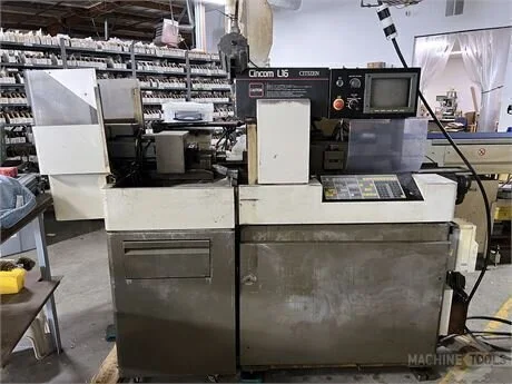 Used 1994 CITIZEN L16 Swiss Type Automatic Screw Machines Illinois US | Machine Tool Bids 2 #174397