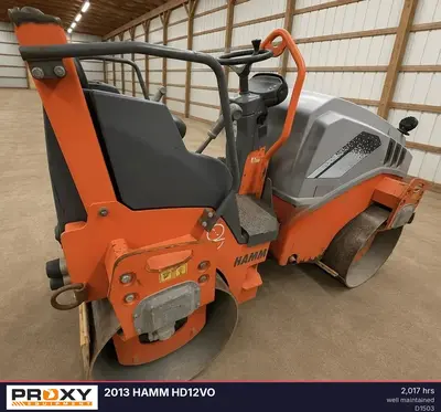 Used 2013 HAMM HD12VO Tandem Rollers Ohio US | Proxy Equipment #1426043