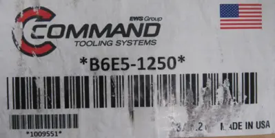 NEW COMMAND B6E5-1250 TOOL HOLDER B6E51250