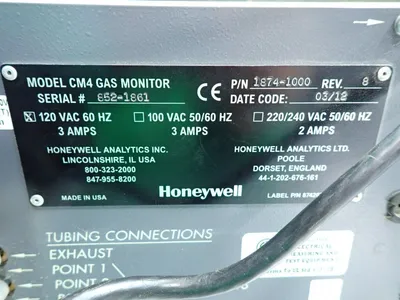 Used HONEYWELL ANALYTICS 18741000 Gas Monitors Ohio US | HGR 24 #755424