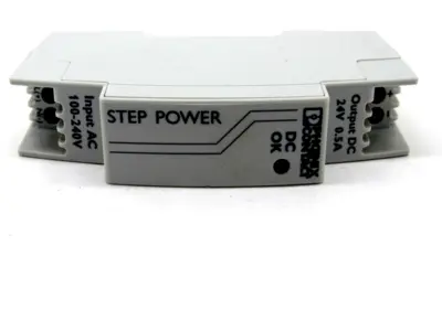 NEW PHOENIX CONTACT STEP-PS/ 1AC/24DC/0.5 POWER SUPPLY STEPPS1AC24DC05