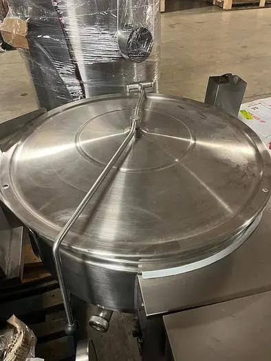 Used CLEVELAND RANGE CHS40ETSH: 40 GAL. COMPLETE COVER ONLY. Cooking Kettles New York US | America's Steam Kettle Headquarters #393293
