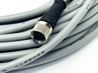 KM84R-PVC-10M | Adsens  Cable 4-Pin M8 Female Inline Grey 10M LOT OF 3 - New Other