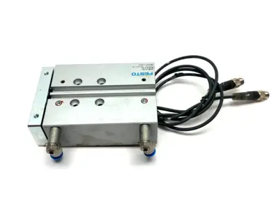 USED FESTO GUIDED DRIVE CYLINDER 30MM STROKE 16MM BORE 609347