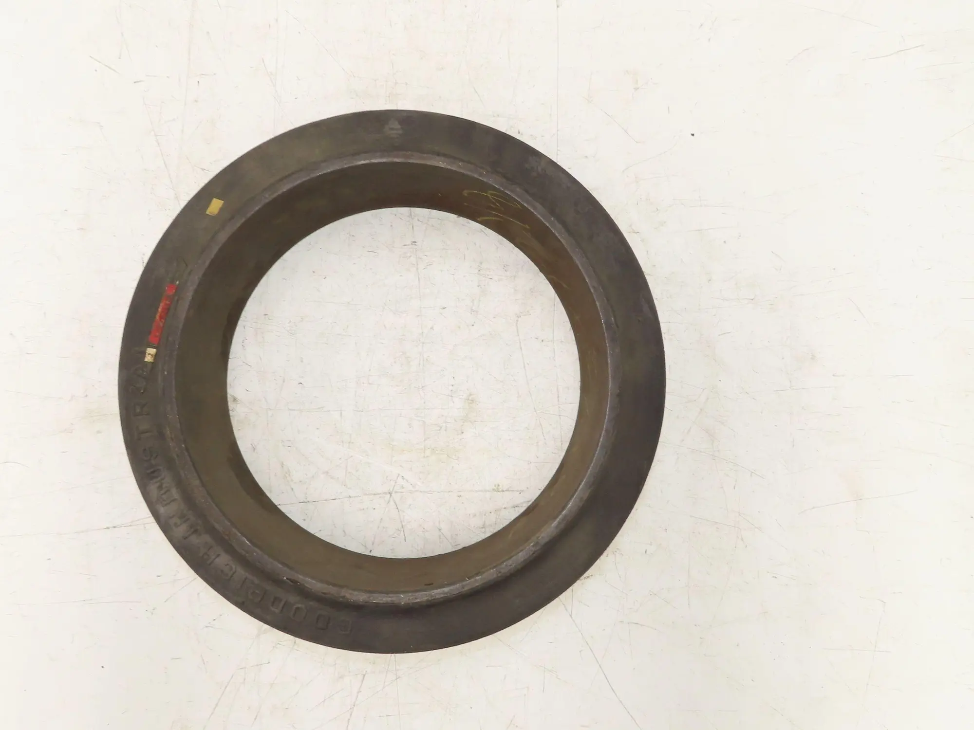 Goodrich 16x4-1/2x12 Forklift Tire Smooth Solid Press-on Black