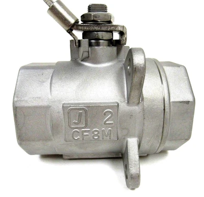 NEW JAMESBURY 5H36HBRT BALL VALVE 2" L13 CF8M 3000-CWP