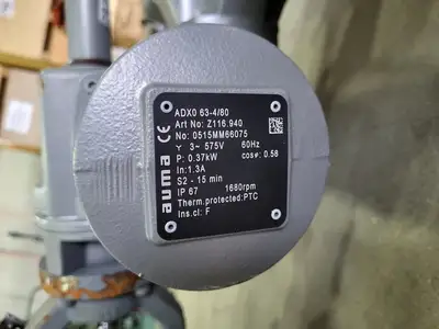 2" Class 2500 Globe Valve B16.34 w/ Actuator SAEXC 07.5-F10