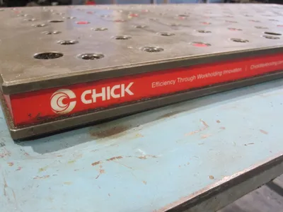 USED Chick WorkHolding Foundation Plate