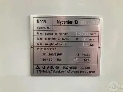 USED 2020 KITAMURA MYCENTER-HX300IG/400