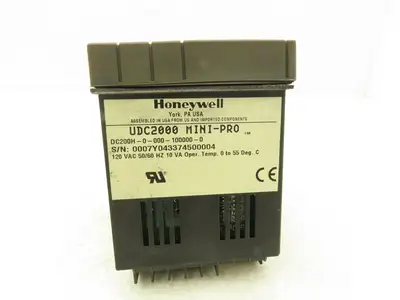 Honeywell UDC2000 Mini-Pro Temperature Controller 120VAC DC200H-0-000-10000-0